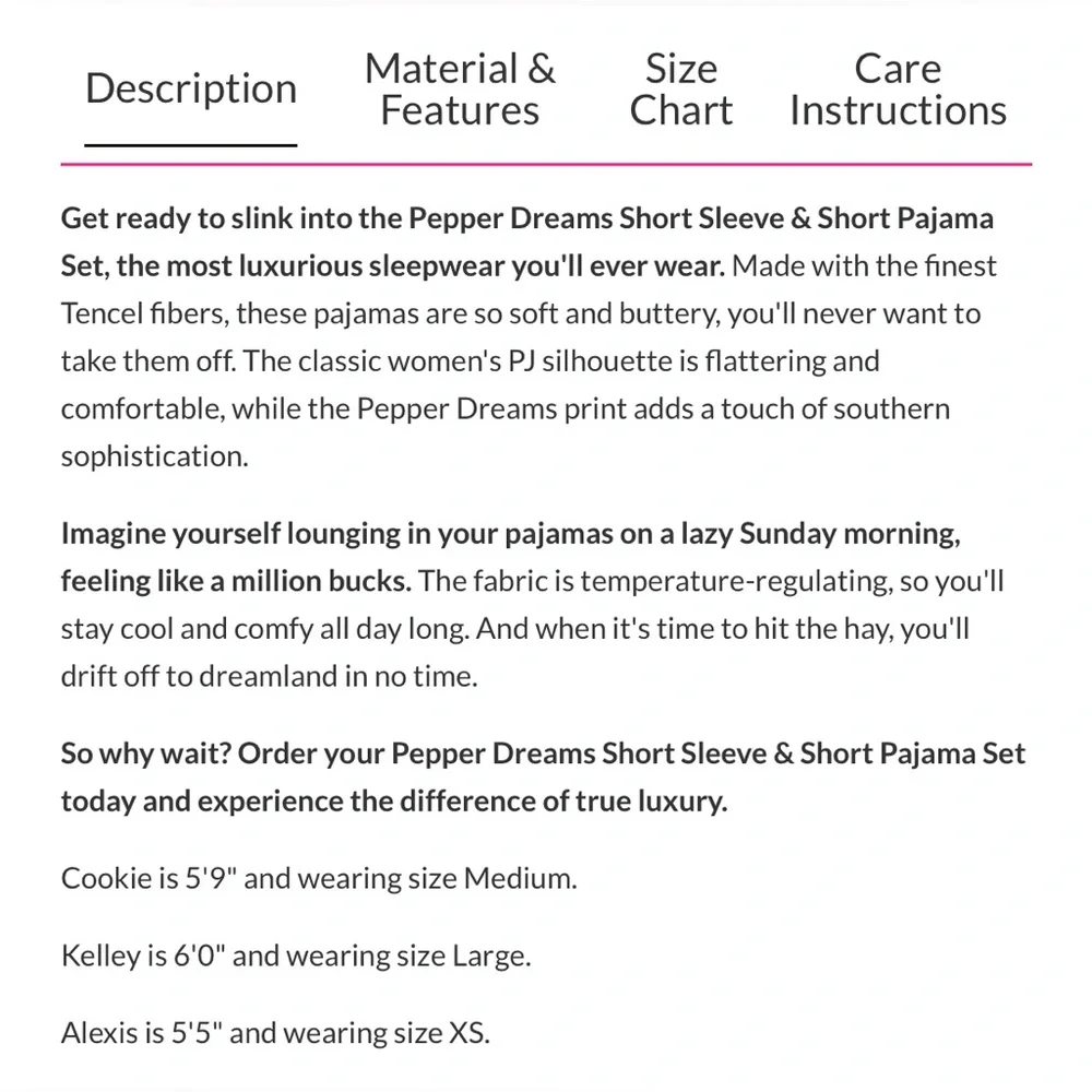 IN MY SUNDAYS by Mallory Ervin’s PEPPER 🌶️ DREAMS Pajama Set - Picture 3 of 4